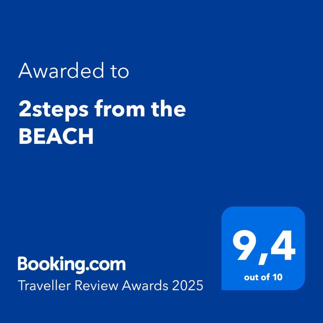 "2Steps From The Beach" Néa Iráklia Kültér fotó